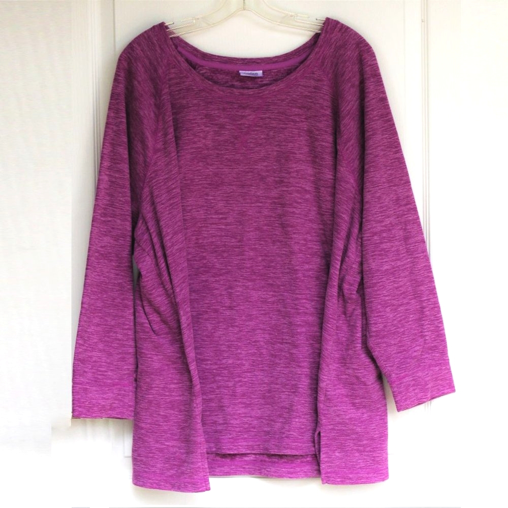 Danskin now purple sweater